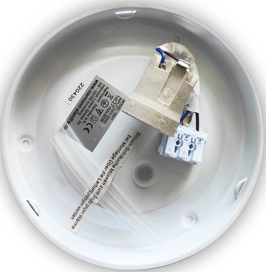 Niermann Plafondlamp Opal matte decoratieve ring matte messing HF-sensor LED (1 stuk) - Foto 6
