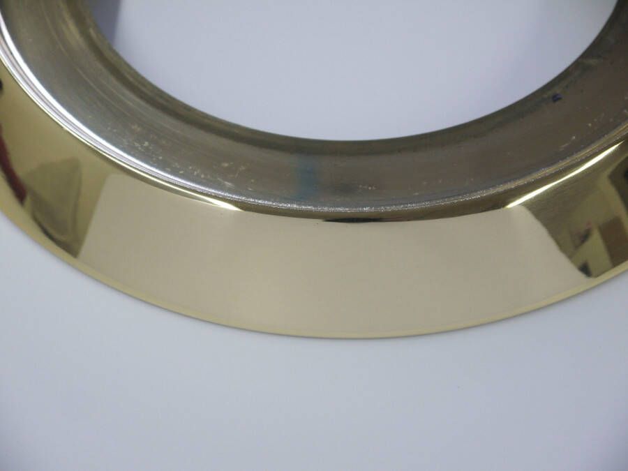Niermann Plafondlamp Opal matt Dekorring Messing poliert 45 cm HF Sensor (1 stuk) - Foto 3