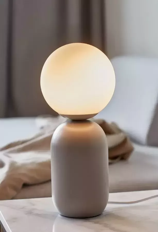 Nordlux Tafellamp NOTTI met de mond geblazen glas organisch design