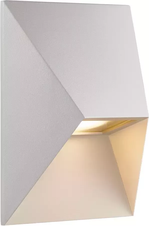 Nordlux Wandlamp voor buiten Pontio Architectonisch ontwerp parallelschakeling mogelijk elegante compacte afm. (1 stuk) - Foto 1