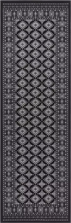 Nouristan Klassiek vloerkleed Sao Buchara grijs 80x250 cm - Foto 3