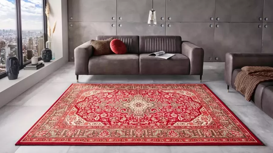 NOURISTAN Vloerkleed Skazar Isfahan Kortpolig orient loper vintage eetkamer woonkamer gang - Foto 2