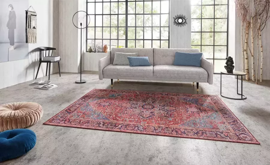 NORTHRUGS Vloerkleed AMATA Oosters loper vintage woonkamer slaapkamer eetkamer - Foto 5
