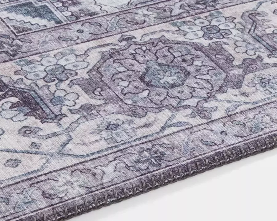 NORTHRUGS Vloerkleed Sylla Oosters loper vintage woonkamer slaapkamer eetkamer - Foto 2