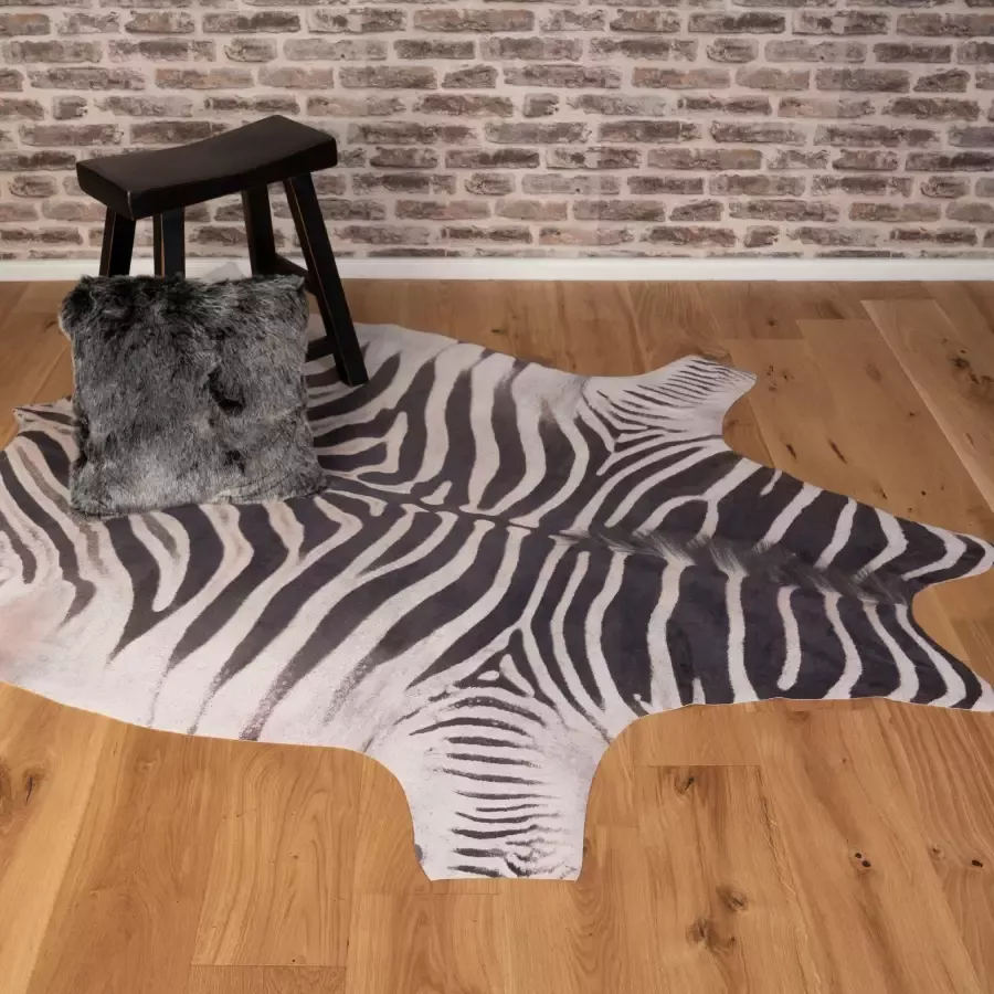 Obsession Vachtvloerkleed My Toledo 192 Imitatiebont geprinte zebra-look ideaal in de woonkamer & slaapkamer - Foto 2