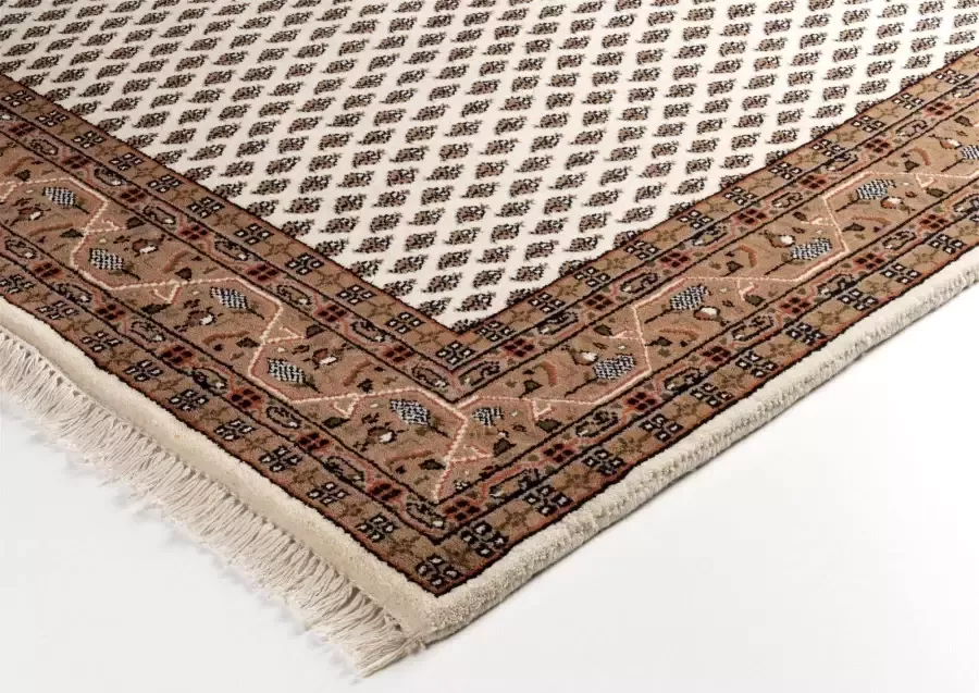 OCI DIE TEPPICHMARKE Loper Sakki Mir hoogwaardig handgeknoopt 100% wol met franjes woonkamer - Foto 3