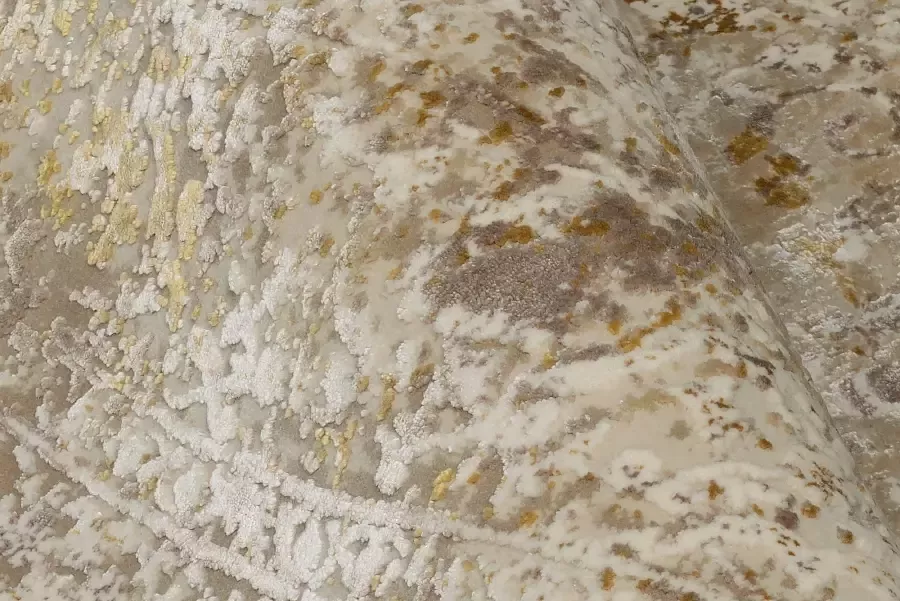 OCI DIE TEPPICHMARKE Vloerkleed BESTSELLER CAVA Glans viscose reliëfstructuur met franje woonkamer - Foto 6