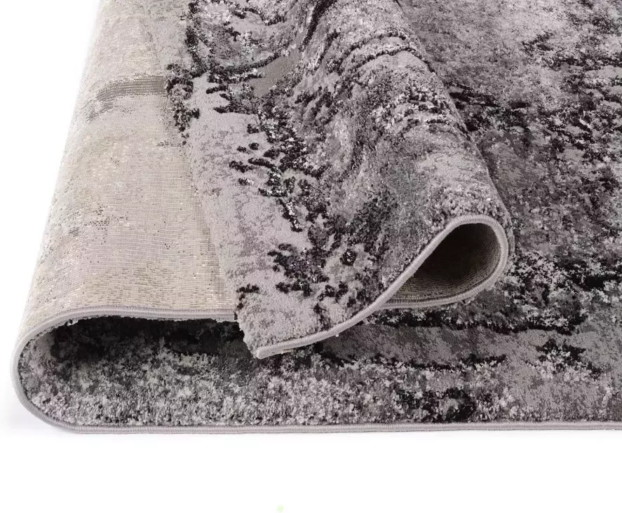 OCI DIE TEPPICHMARKE Vloerkleed Juwel Liray Korte pool woonkamer marmer look reliëfeffect