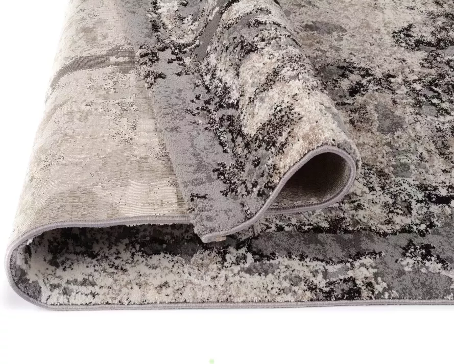 OCI DIE TEPPICHMARKE Vloerkleed Juwel Liray Korte pool woonkamer marmer look reliëfeffect