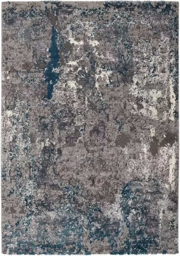 OCI DIE TEPPICHMARKE Vloerkleed Juwel Liray Korte pool woonkamer marmer look reliëfeffect - Foto 2