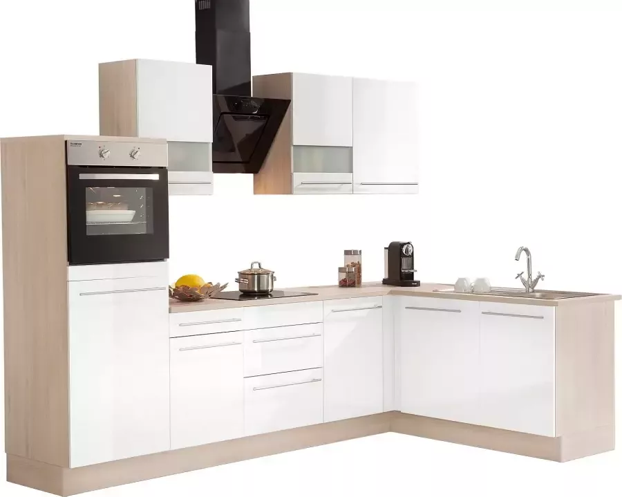 OPTIFIT Hangend kastje met klep Bern Breedte 60 cm 1 klep inclusief demper met metalen greep