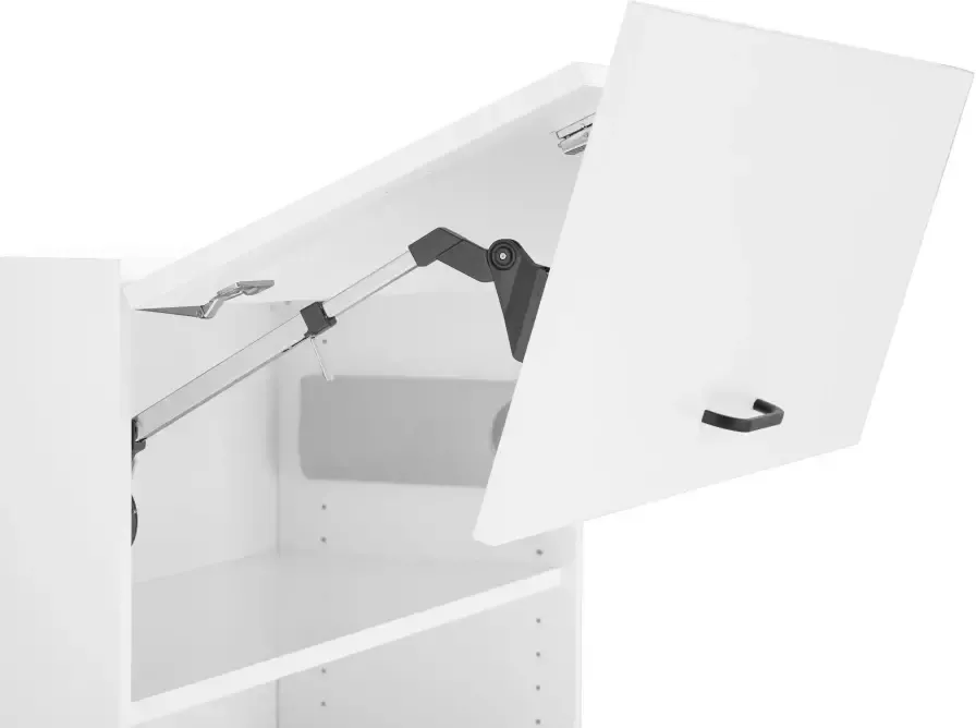 OPTIFIT Hangend kastje met vouwklep Elga met soft-closefunctie en metalen grepen breedte 90 cm - Foto 3