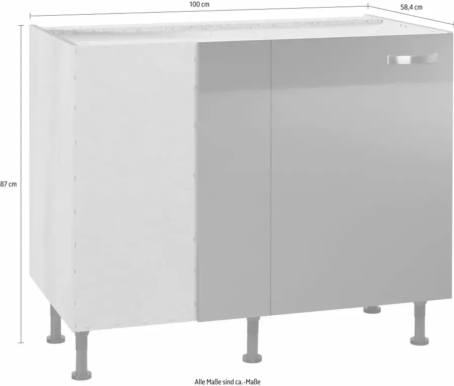 OPTIFIT Hoekonderkast Cara - Foto 3
