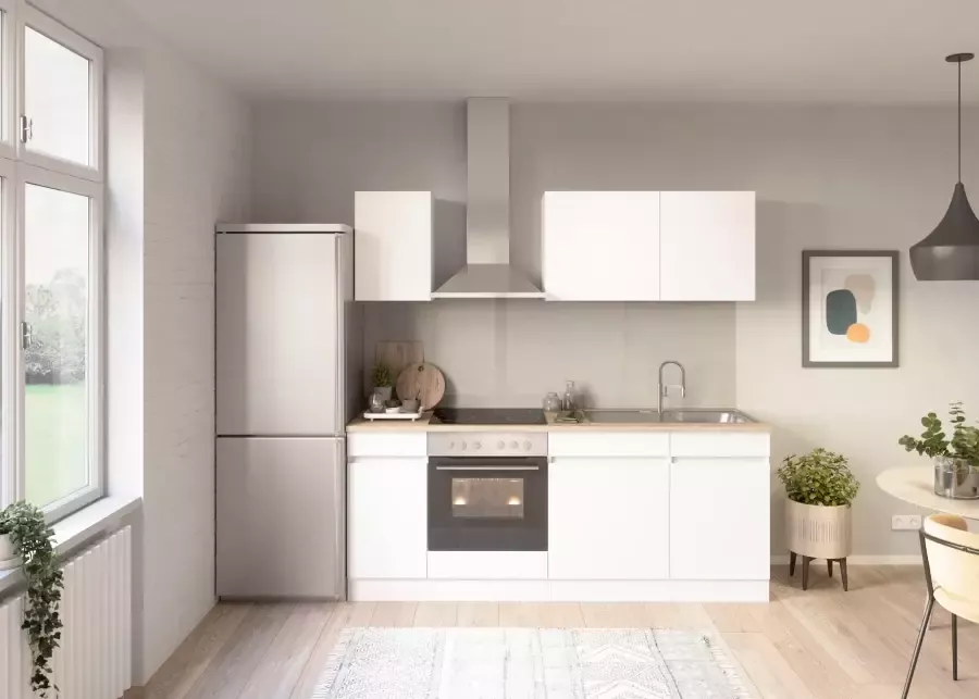 OPTIFIT Keuken Safeli Breedte 210 cm naar keuze met of zonder Hanseatic elektrische apparaten - Foto 5