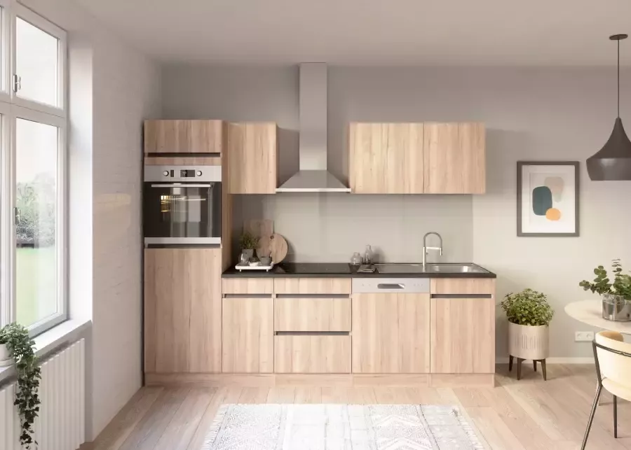 OPTIFIT Keuken Safeli Breedte 270 cm naar keuze met of zonder Hanseatic elektrische apparaten - Foto 3