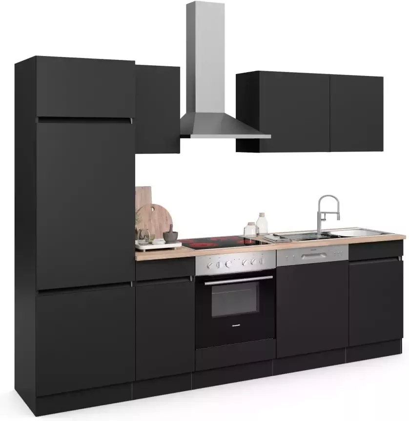OPTIFIT Keuken Safeli Breedte 270 cm naar keuze met of zonder Hanseatic elektrische apparaten - Foto 1