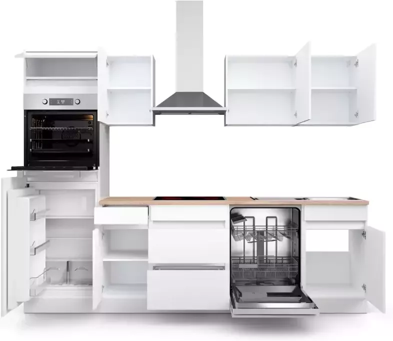 OPTIFIT Keuken Safeli Breedte 270 cm naar keuze met of zonder Hanseatic elektrische apparaten - Foto 5