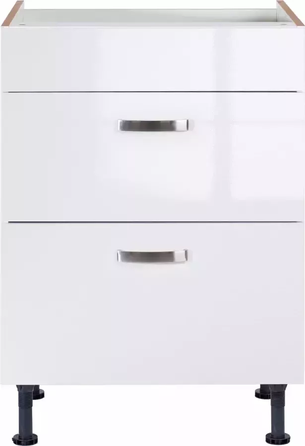 OPTIFIT Ombouwkast voor fornuis Cara Breedte 60 cm met volledig uittrekbare laden en soft-closefunctie - Foto 3
