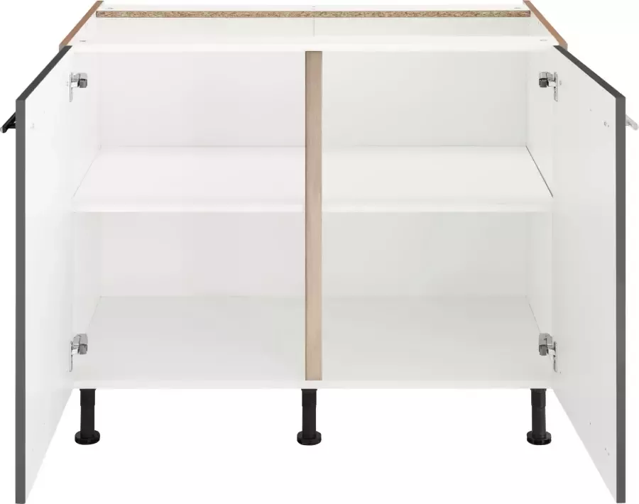 OPTIFIT Onderkast Bern 30 cm breed met 1 deur met in hoogte verstelbare voeten met metalen greep - Foto 2