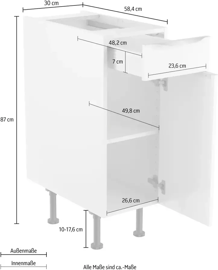 OPTIFIT Onderkast Aken - Foto 3