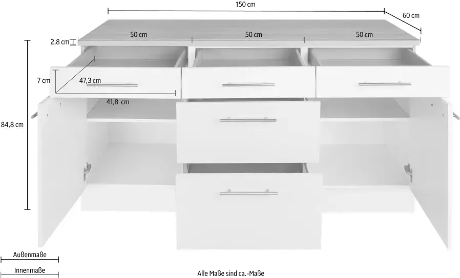 OPTIFIT Onderkast Tula breedte 150 cm - Foto 1