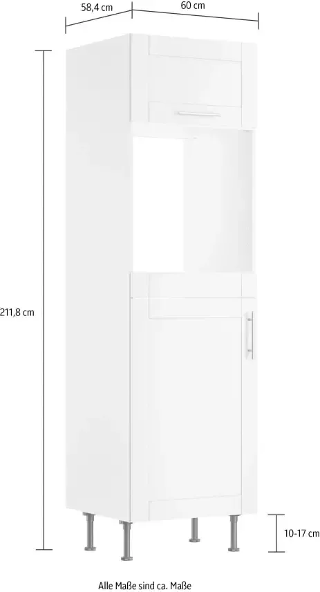 OPTIFIT Oven- koelkastombouw Ahus Breedte 60 cm - Foto 2