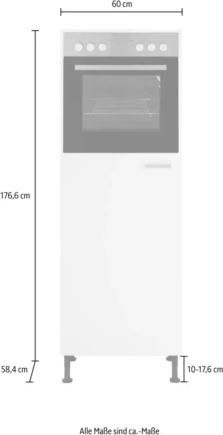 OPTIFIT Oven koelkastombouw Parma Breedte 60 cm - Foto 1
