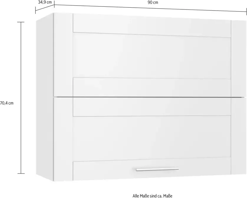 OPTIFIT Vouwdeurkast Ahus Breedte 90-130 cm - Foto 3