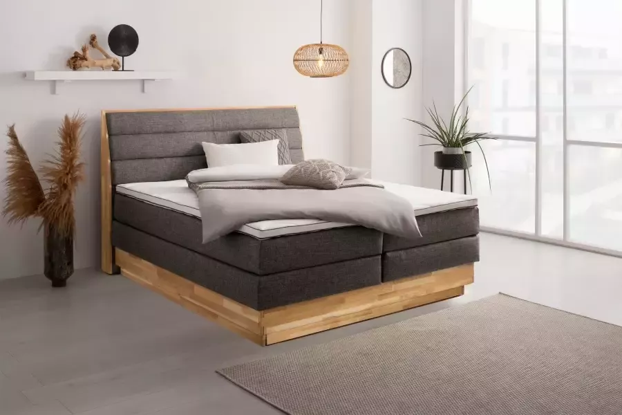 OTTO products Boxspring JENNA zonder ledverlichting met gecertificeerde gerecyclede overtrekstoffen - Foto 6