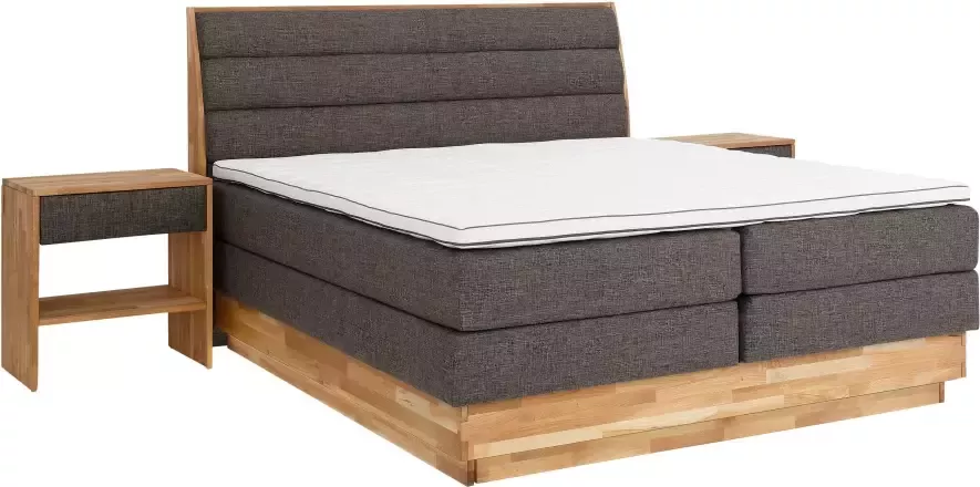 OTTO products Boxspring JENNA zonder ledverlichting met gecertificeerde gerecyclede overtrekstoffen