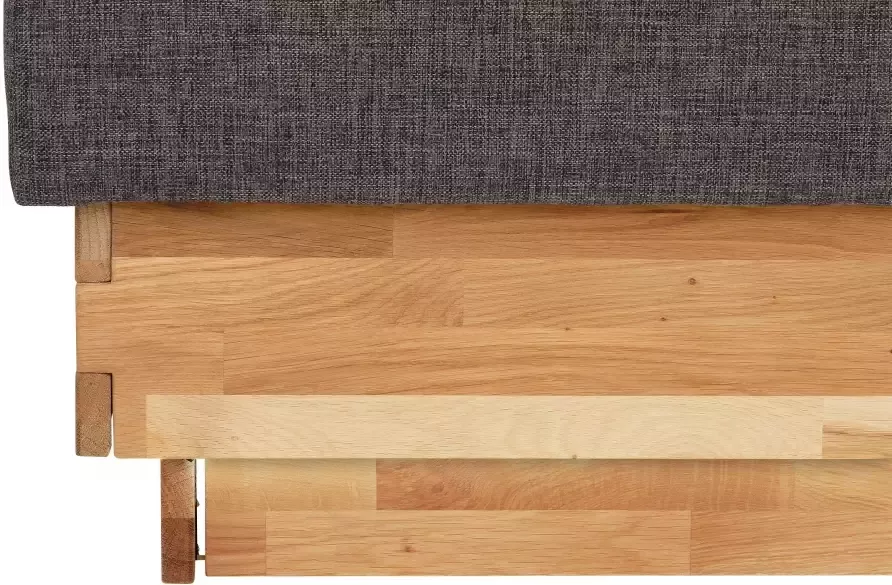 OTTO products Boxspring JENNA zonder ledverlichting met gecertificeerde gerecyclede overtrekstoffen - Foto 5