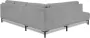 OTTO products Hoekbank Fillin Overtrokken met structuurstof vervaardigd van gerecyclede petflessen met losse rugkussens en metalen poten - Thumbnail 3