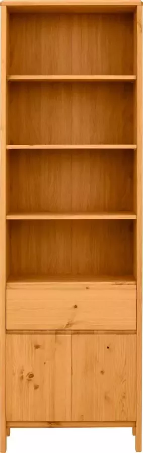 OTTO products Hoge kast Jorrick Breedte 60 cm massief grenenhout met bio olie was behandeld - Foto 10