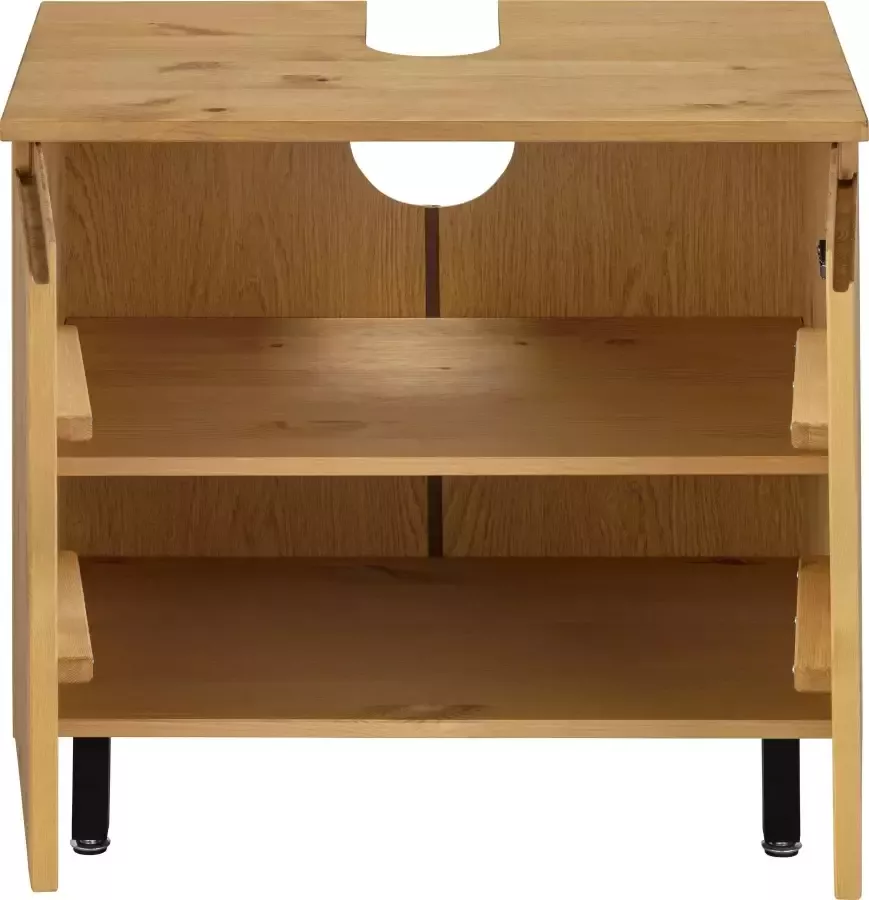 OTTO products Wastafelonderkast Fjonn Grenen breedte 60 cm massief hout met plantaardige bio-olie behandeld - Foto 2