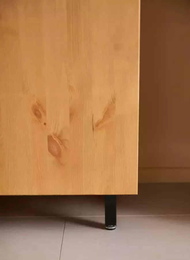 OTTO products Wastafelonderkast Fjonn Grenen breedte 60 cm massief hout met plantaardige bio-olie behandeld - Foto 5