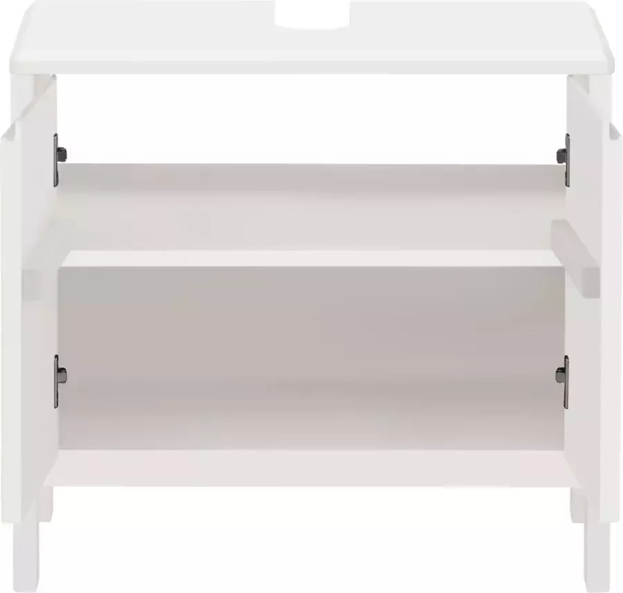 OTTO products Wastafelonderkast Jorrick Breedte 60 cm grenen met bio olie was behandeld sifonuitsparing - Foto 2