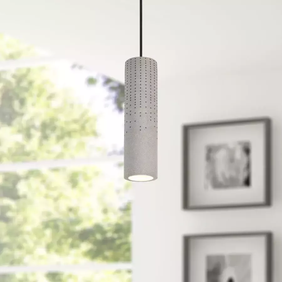 Paco Home Hanglamp BAROLL Led GU10 lamp voor woonkamer eetkamer keuken in hoogte verstelbaar