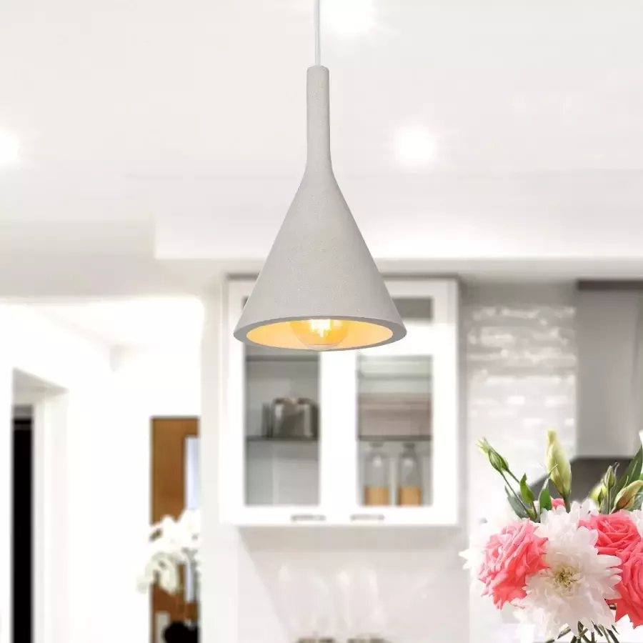 Paco Home Hanglamp CLOUCH Led E27 lamp voor woonkamer eetkamer keuken in hoogte verstelbaar - Foto 1