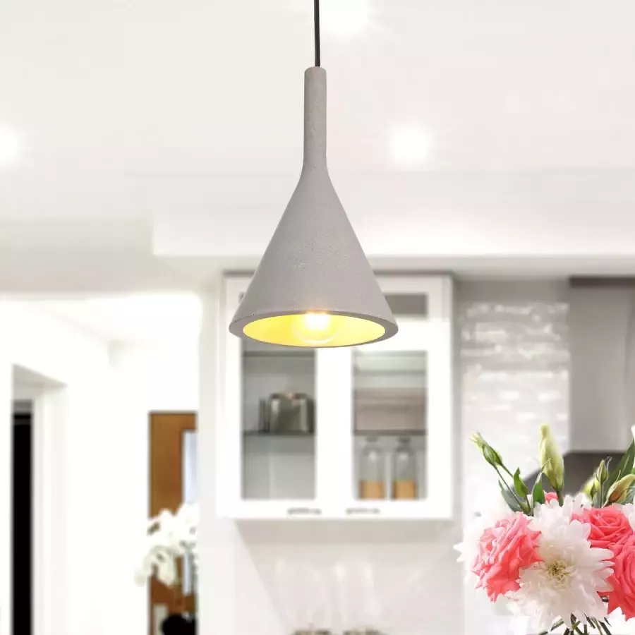 Paco Home Hanglamp CLOUCH Led E27 lamp voor woonkamer eetkamer keuken in hoogte verstelbaar - Foto 1