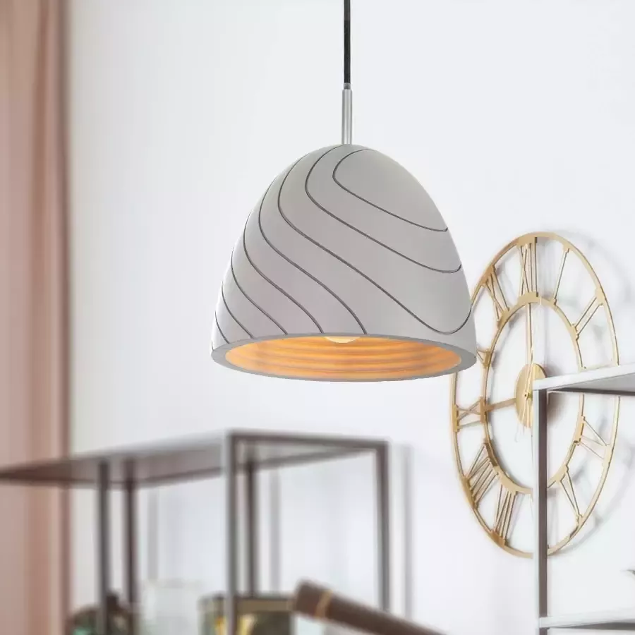 Paco Home Hanglamp Grip Led E27 lamp voor woonkamer eetkamer keuken in hoogte verstelbaar - Foto 1