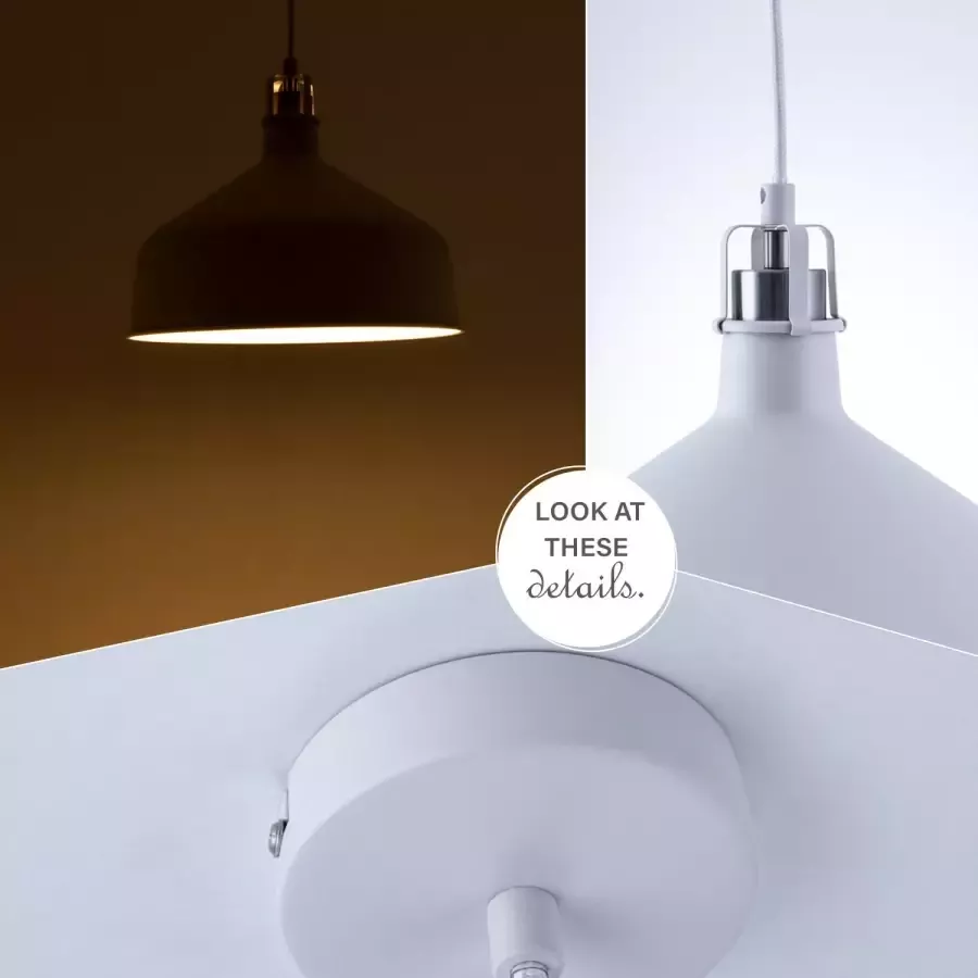 Paco Home Hanglamp James Keukenlamp hangend hanglamp eetkamer Eettafellamp Industrial - Foto 2