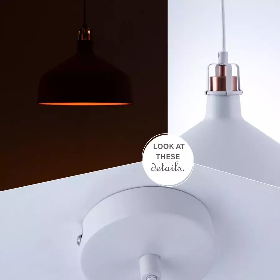 Paco Home Hanglamp James Keukenlamp hangend hanglamp eetkamer Eettafellamp Industrial - Foto 2