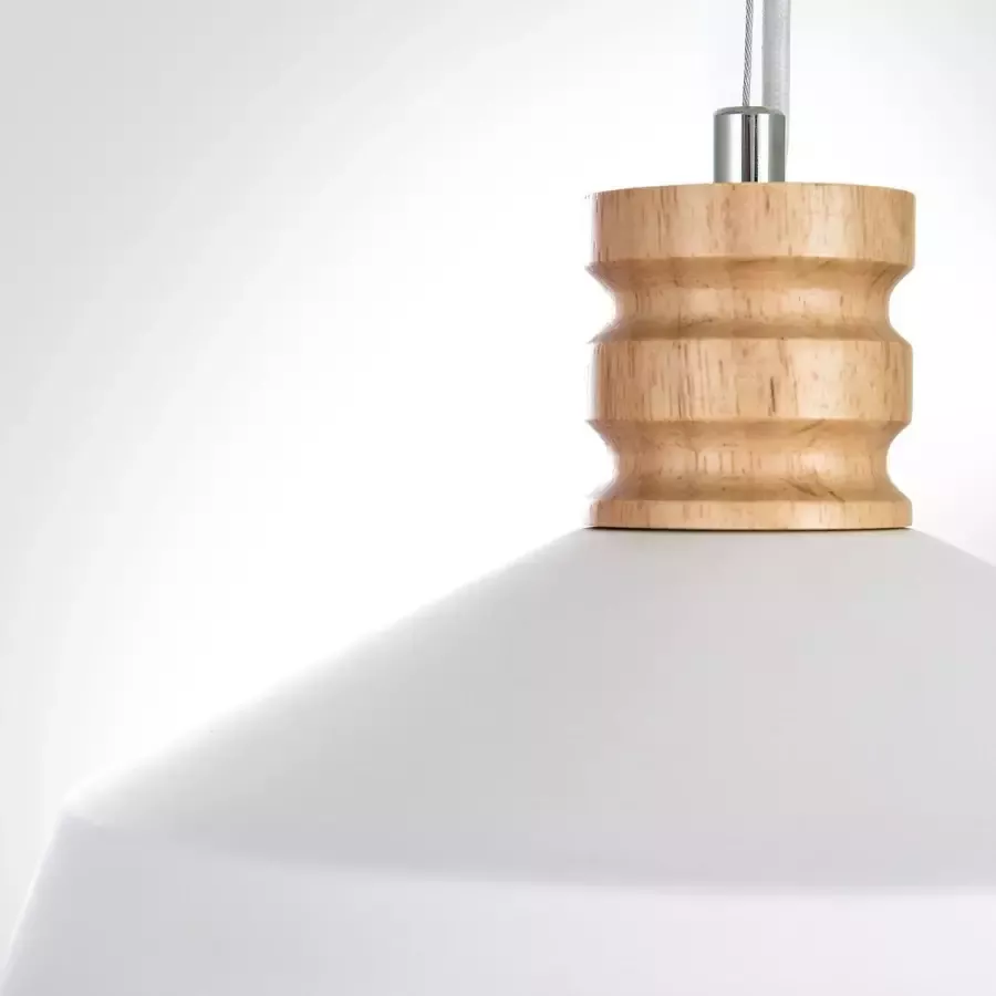 Paco Home Hanglamp Kotter Led E27 lamp voor woonkamer eetkamer keuken in hoogte verstelbaar - Foto 1