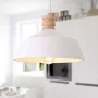 Paco Home Hanglamp Kotter Led E27 lamp voor woonkamer eetkamer keuken in hoogte verstelbaar - Thumbnail 6