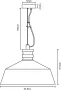 Paco Home Hanglamp Kotter Led E27 lamp voor woonkamer eetkamer keuken in hoogte verstelbaar - Thumbnail 7