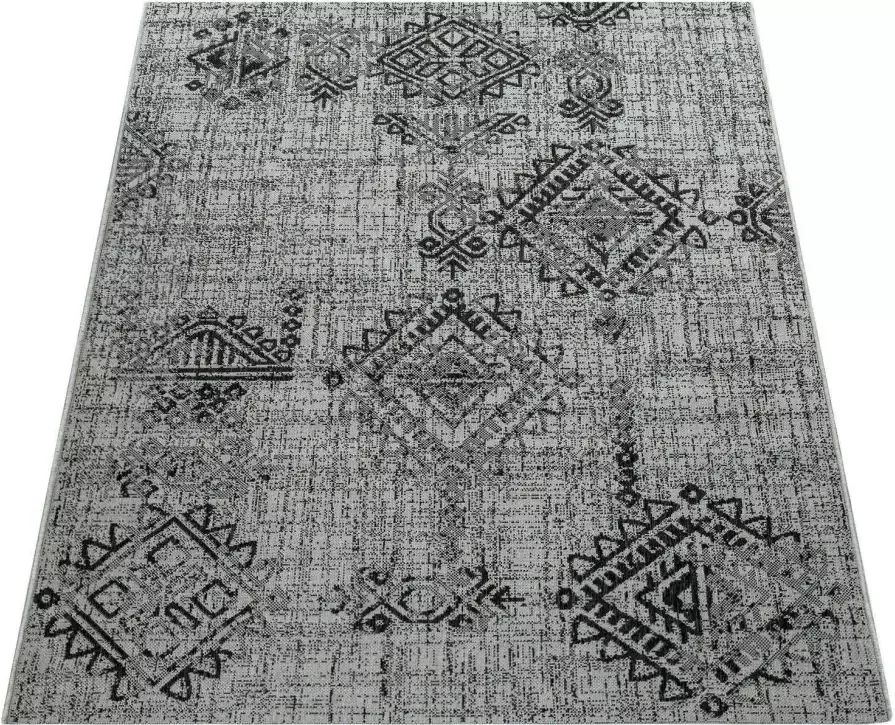 Paco Home In- & Outdoor Vloerkleed Balkon Terras Vintage Oosters Patroon Ornamenten 80x200 cm - Foto 4