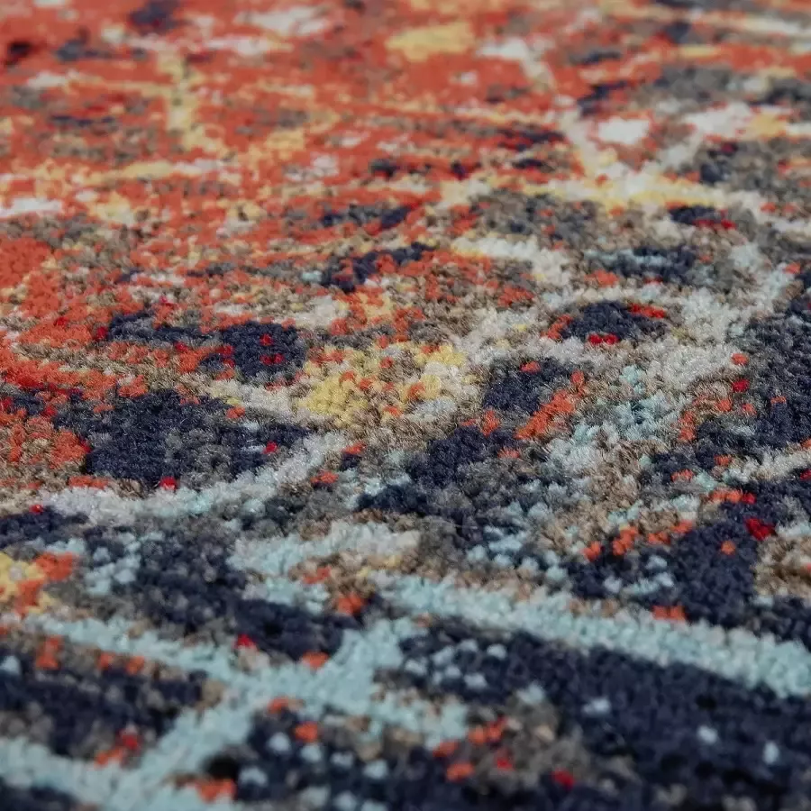 Paco Home Buiten Vloerkleed Modern Nomadendesign Terrasvloerkleed Weerbestendig Bont Ø 200 cm Rund - Foto 4