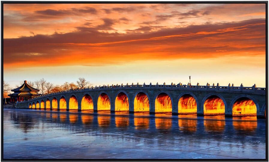 Papermoon Infraroodverwarming Beijing zoemer Palace Bridge zeer aangename stralingswarmte - Foto 5