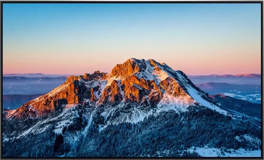 Papermoon Infraroodverwarming Besneeuwde berg zeer aangename stralingswarmte - Foto 5
