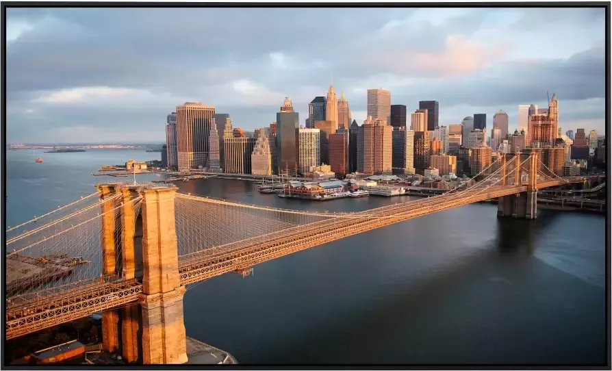 Papermoon Infraroodverwarming Brooklyn Bridge morgen zeer aangename stralingswarmte - Foto 5